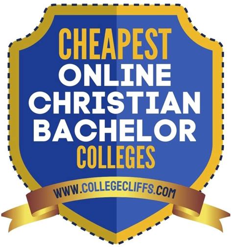 cheapest online christian colleges rankings